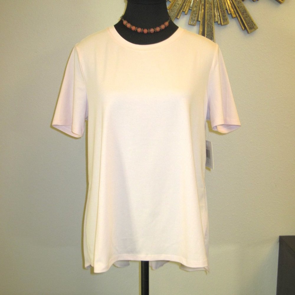 Ellen Tracy Mixed Media Top